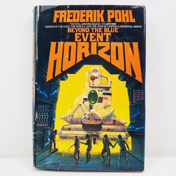 Beyond Blue Event Horizon Frederik Pohl Vintage 1980 BCE Sci-Fi Hardcover Book - Picture 1 of 12